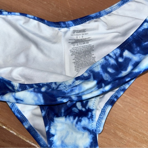 Victoria's Secret Blue Tie-Dye Bikini Bottom - Picture 4 of 4